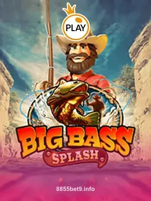 Imagem do jogo Big Bass Splash no 8855bet