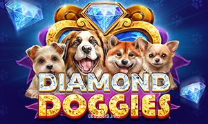 Imagem do jogo Diamond Doggies no 8855bet
